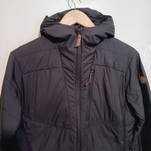 Fjallraven Keb Padded Hoodie Puffer Jacket-Medium-Insulated-Mid Layer-Pockets - Picture 2 of 10